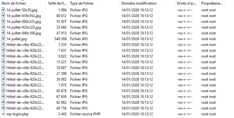 Un faux fichier image qui cache du code PHP obfusqué